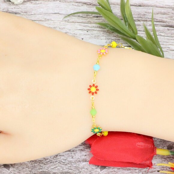 "Trendy Bracelet for Girls & Women – Cute, Adjustable & Gift-Ready | MLCRC1161 - Picture 4 of 10